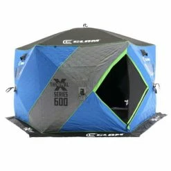 Cheapest 😍 Hub Ice Shelters Clam X Series X600 Thermal 6 Side Hub Ice Shelter ⭐
