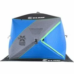 Deals ✔️ Hub Ice Shelters Clam X Series X400 Thermal 4 Side Hub Ice Shelter ⭐