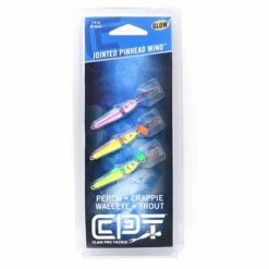 Promo ๐ Ice Fishing Spoon Lures Clam Jointed Pinhead Mino Spoon Kit ๐
