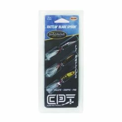 New ๐คฉ Ice Fishing Spoon Lures Clam Jason Mitchell Series Rattlin' Blade Spoon Kit โค๏ธ