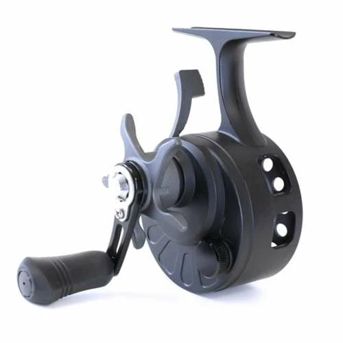 Promo 👏 Inline Ice Fishing Reels Clam Gravity Graphite Inline Ice Fishing Reel 👏