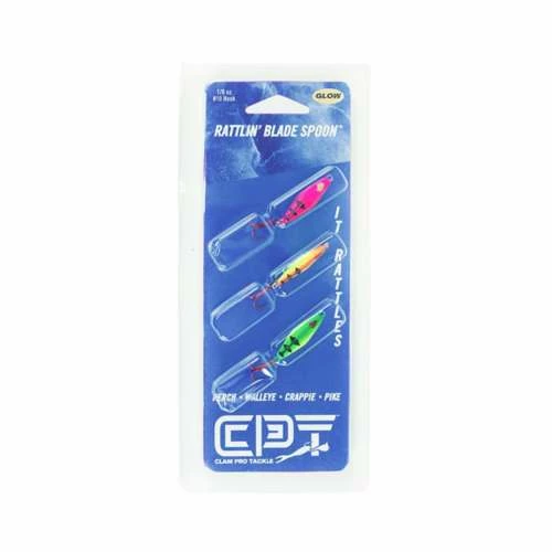 Best Sale ๐ Ice Fishing Spoon Lures Clam Rattlin' Blade Spoon Kit ๐ฅฐ