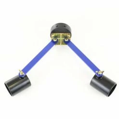 Brand new ๐ Ice Fishing Rod Holders Clam Hub Shelter 2-Rod Holder ๐งจ