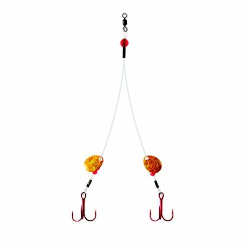 Buy π Ice Fishing Tip-Ups Clam Bigtooth Fluoro Rig β¨